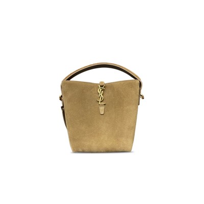 YSL LE 37 MINI SUEDE BAG 7490361U80W3194 (15*13*6cm)